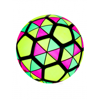 Мяч "Треугольники" 4 цвета микс (22см) кратно 10 (арт.TY41)