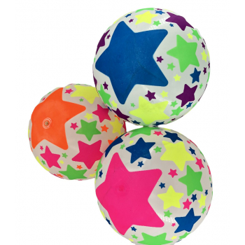 Надувной мяч "Звездочки" (22 см, цвет микс,пакет) ( Арт. GQ527-04)