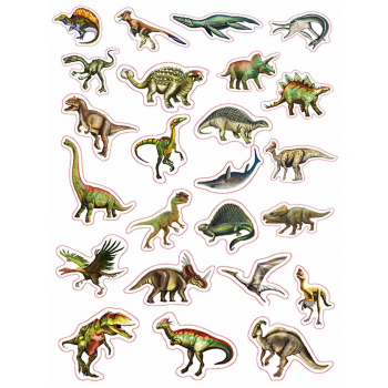 ИГРЫ НА МАГНИТАХ. Весёлое обучение. Динозавры (ИН-4725)