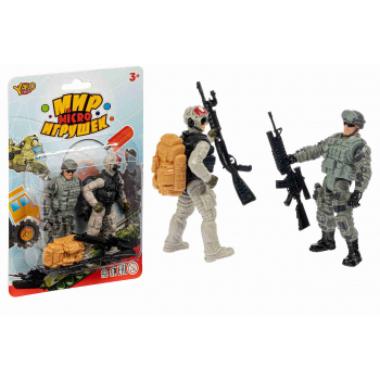 Набор серия Мир моих игрушек Военный с 2 солдатиками арт.К93744