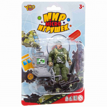 Набор серия Мир моих игрушек Военный с солдатиком арт.К93740