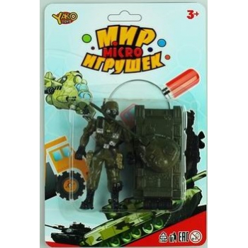 Набор Военный Мир микро игрушек арт 7345М