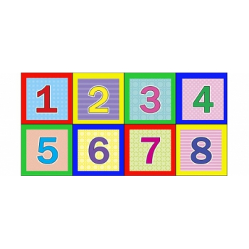Кубики Выдувные 6шт с картинками Математика арт.К06-0818