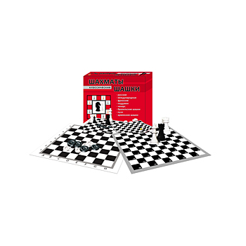 Шахматы и шашки классические (коробка) арт.ИН-0155