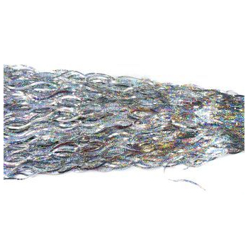Дождик серебро голограмма волны 1м арт.971193