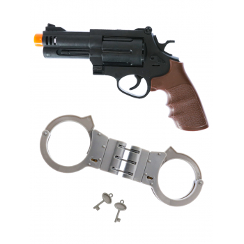 Набор Полицейский (пистолет с наручниками) арт.M0176