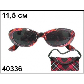 Очки солнцезащитные детские Стиль+сумочка арт.40336